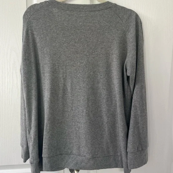 Long Sleeve “MAMA” Leopard Print Embroidered Shirt - Picture 5 of 5